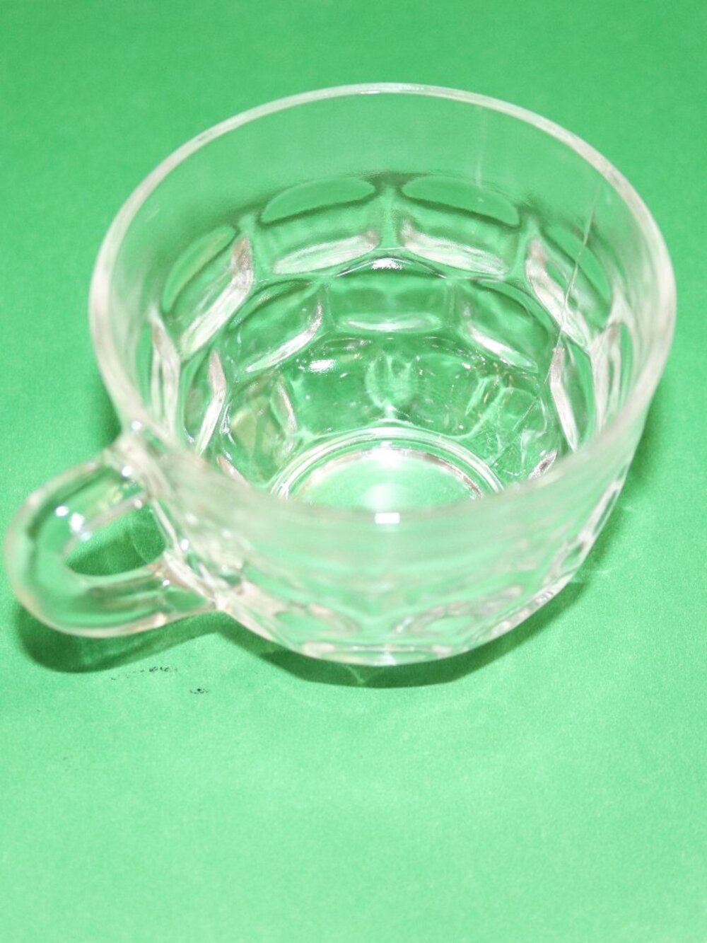 Textured punch cup set of five. Circa 1960s.
